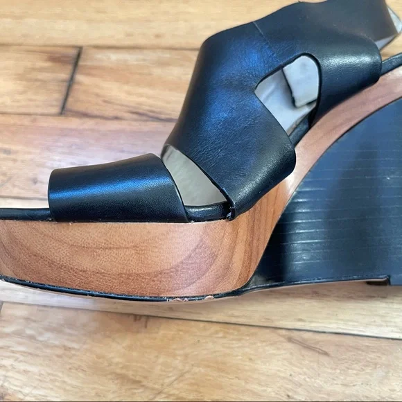 Michael Kors Carla Platform Wedge Sandals **PLEASE READ DESCRIPTION** L7.5/R7 - Picture 10 of 10